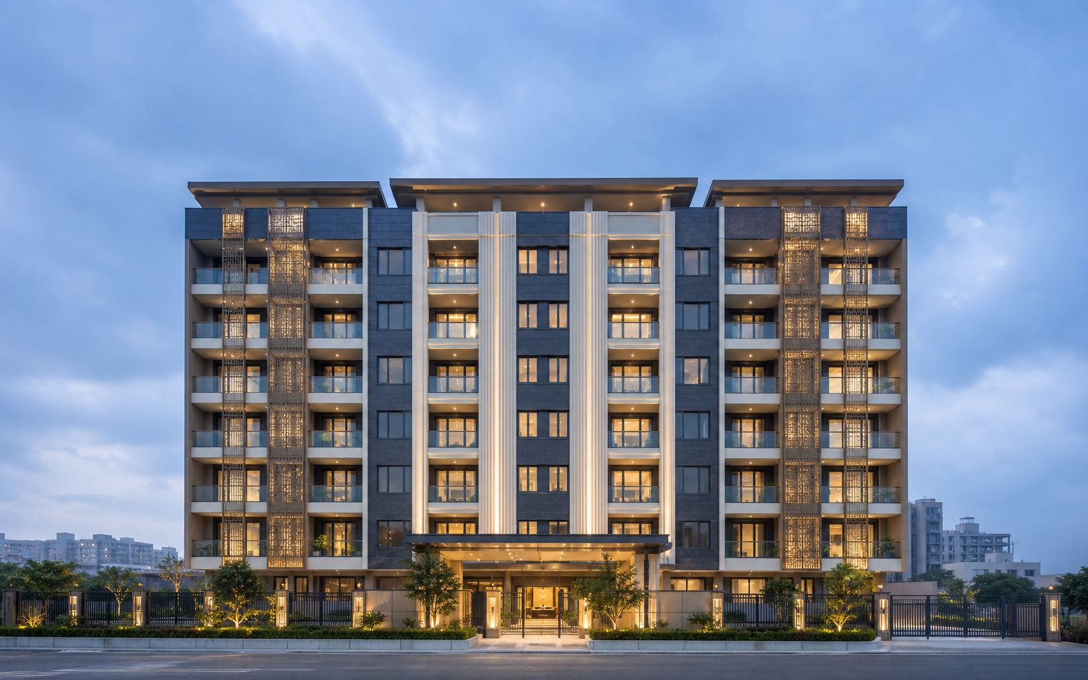 Premium seven-floor residential project